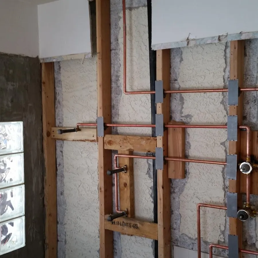 Copper pipe installation for Repiping in Napoleon